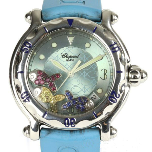 Chopard Happy Sport Watch, Happy Fish Beach 38mm