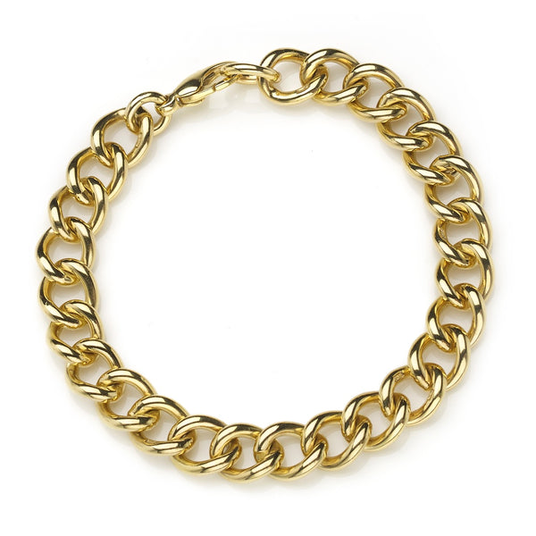 Curb Solid Link Bracelet