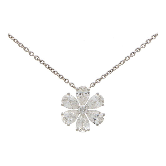 Vintage Harry Winston Forget Me Not Diamond Flower Pendant