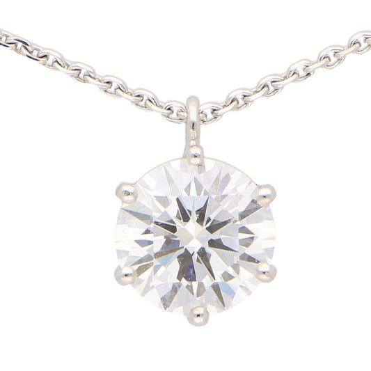 GIA Certified 2.40ct D colour Single Diamond Pendant