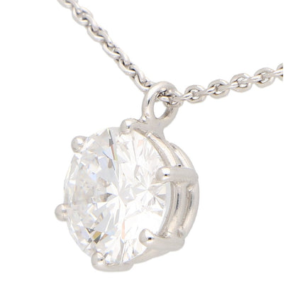 GIA Certified 2.40ct D colour Single Diamond Pendant