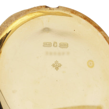 Antique Patek Philippe 18ct Yellow Gold Chronometro Gondolo Open Face Pocket Watch