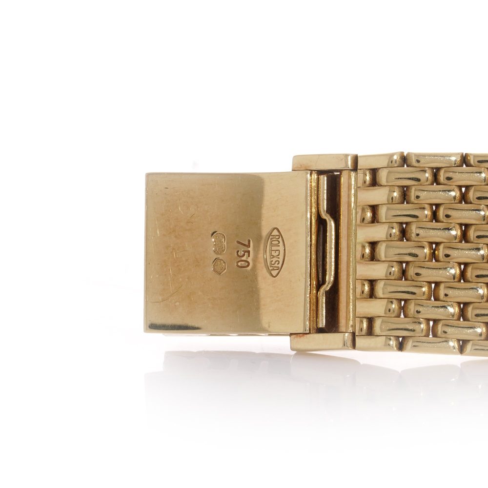 Vintage Rolex Geneve Cellini 18ct Yellow Gold Unisex Watch, Ref 5042