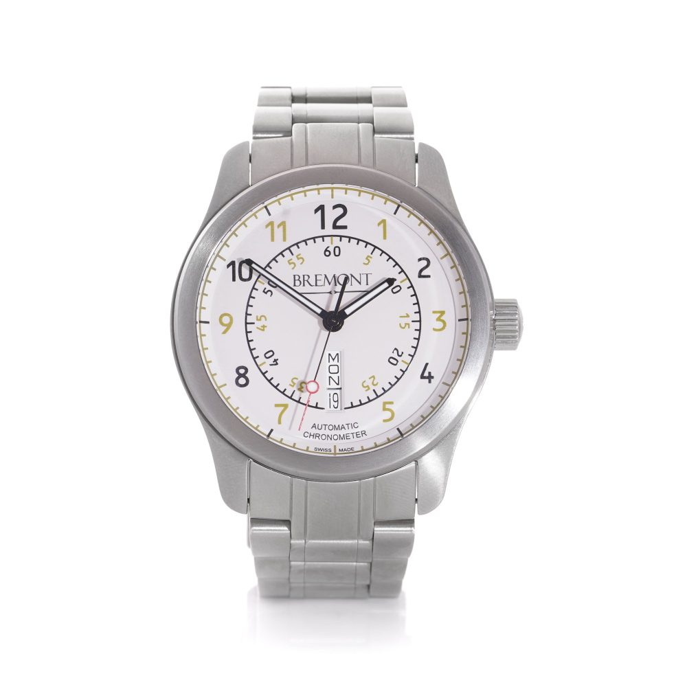 Bremont BC-S2 Stainless Steel Day Date Chronometer Automatic Watch