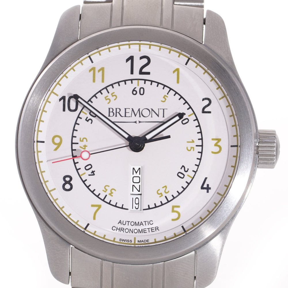Bremont BC-S2 Stainless Steel Day Date Chronometer Automatic Watch