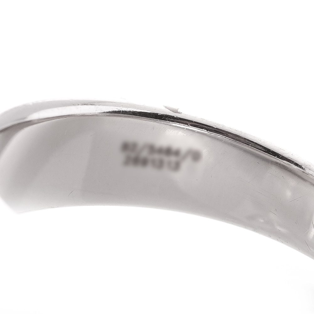 Chopard white gold ring with diamonds.