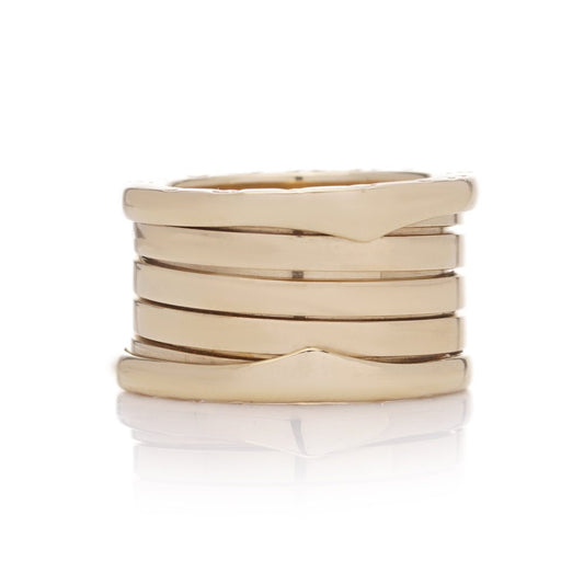 Vintage Bvlgari B Zero 18ct Yellow Gold Band Ring