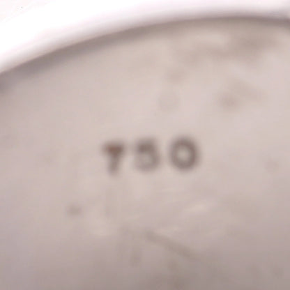 2.81ct Sapphire and Diamond Cluster Engagement Ring