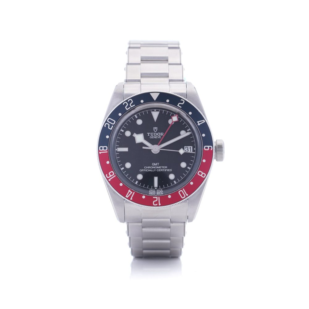 The Tudor Black Bay GMT "Pepsi" Watch M79830RB-0001.