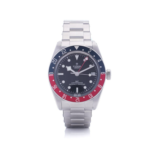 The Tudor Black Bay GMT "Pepsi" Watch M79830RB-0001.