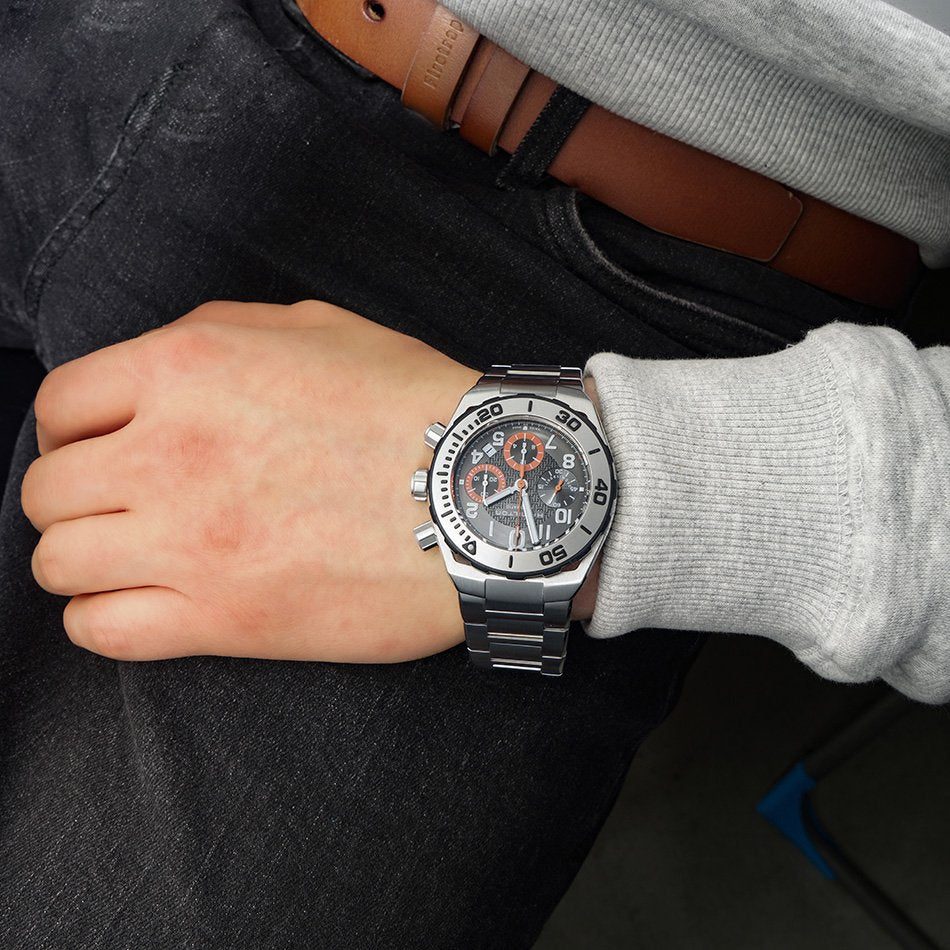 Hamilton Khaki Navy Sub Stainless Steel Chronograph Automatic Watch, Reference Nr.H787160