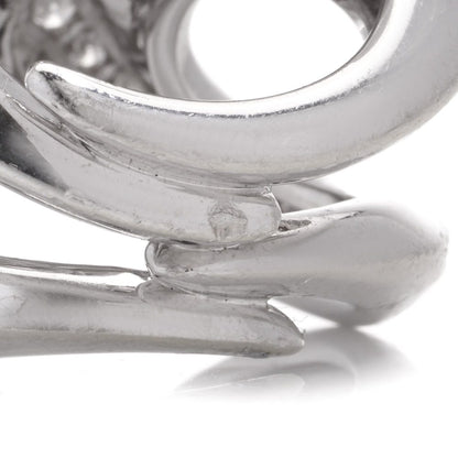 Boucheron gold starfish ring set diamonds.