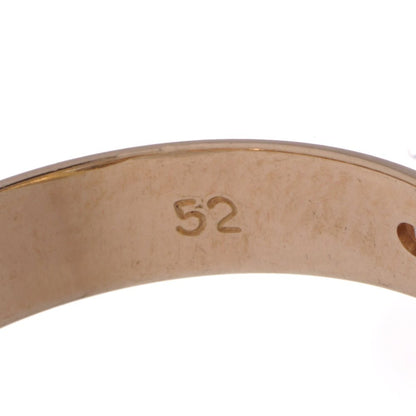 Cartier gold and diamond trinity ring.