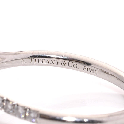 Tiffany & Co platinum diamond halo ring.