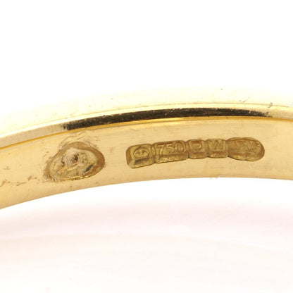 Ruby and diamond ring set in 18 ct gold