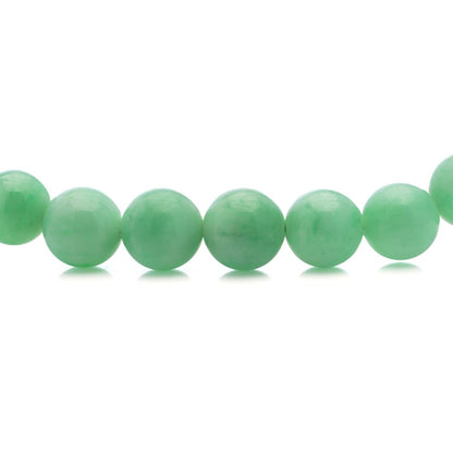 Antique Natural Jadeite Jade Graduated Bead Necklace with Platinum Clasp, Circa 1920s