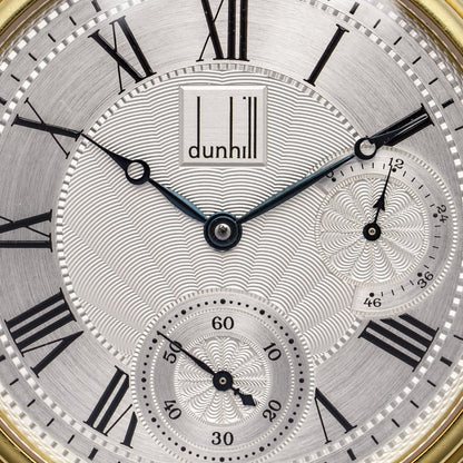 Dunhill Centenary Limited Edition 18ct Yellow Gold Pocket Watch, 15/25 Made in Switzerland, Circa 2000