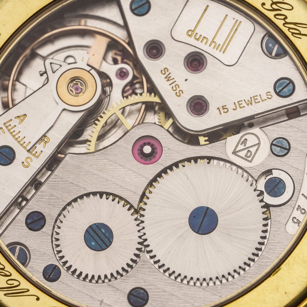 Dunhill Centenary Limited Edition 18ct Yellow Gold Pocket Watch, 15/25 Made in Switzerland, Circa 2000