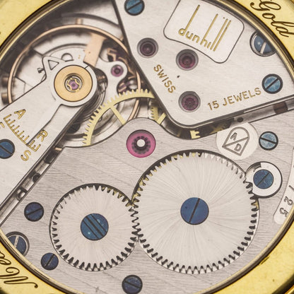 Dunhill Centenary Limited Edition 18ct Yellow Gold Pocket Watch, 15/25 Made in Switzerland, Circa 2000