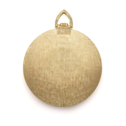 Vintage Vacheron Constantin 18ct Yellow Gold Open Face Extra Thin Dress Pocket Watch with brushed gold finish. Made in Switzerland, Circa 1960s