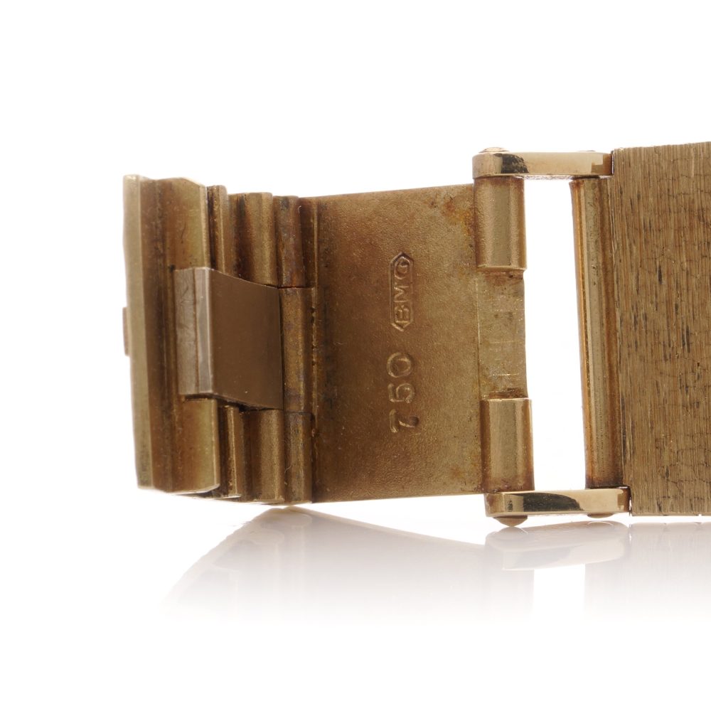 Vintage Baume et Mercier Baumatic 37082 Solid 18ct Yellow Gold Automatic Watch with date. Circa 1977