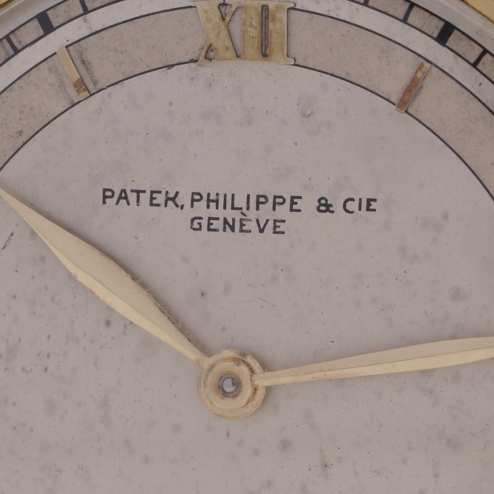 Art Deco Patek Philippe 18ct Yellow Gold Open Face Pocket Watch