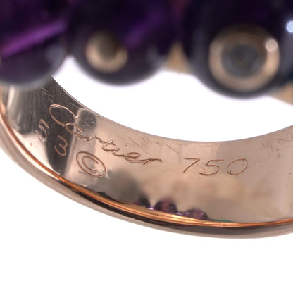 Cartier Turquoise Amethyst and Diamond Cocktail Ring