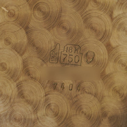 Vintage Kody 18ct Yellow Gold Ultra Thin Open Face Pocket Watch, Made in Switzerland, Circa 1965-1970s