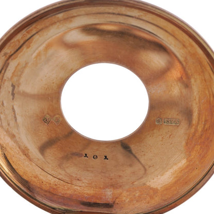 Antique 9ct Rose Gold Half Hunter Pocket Watch