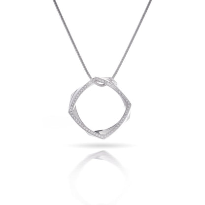 Tiffany & Co. Frank Gehry 18 Carat Gold Diamond Pendant Necklace