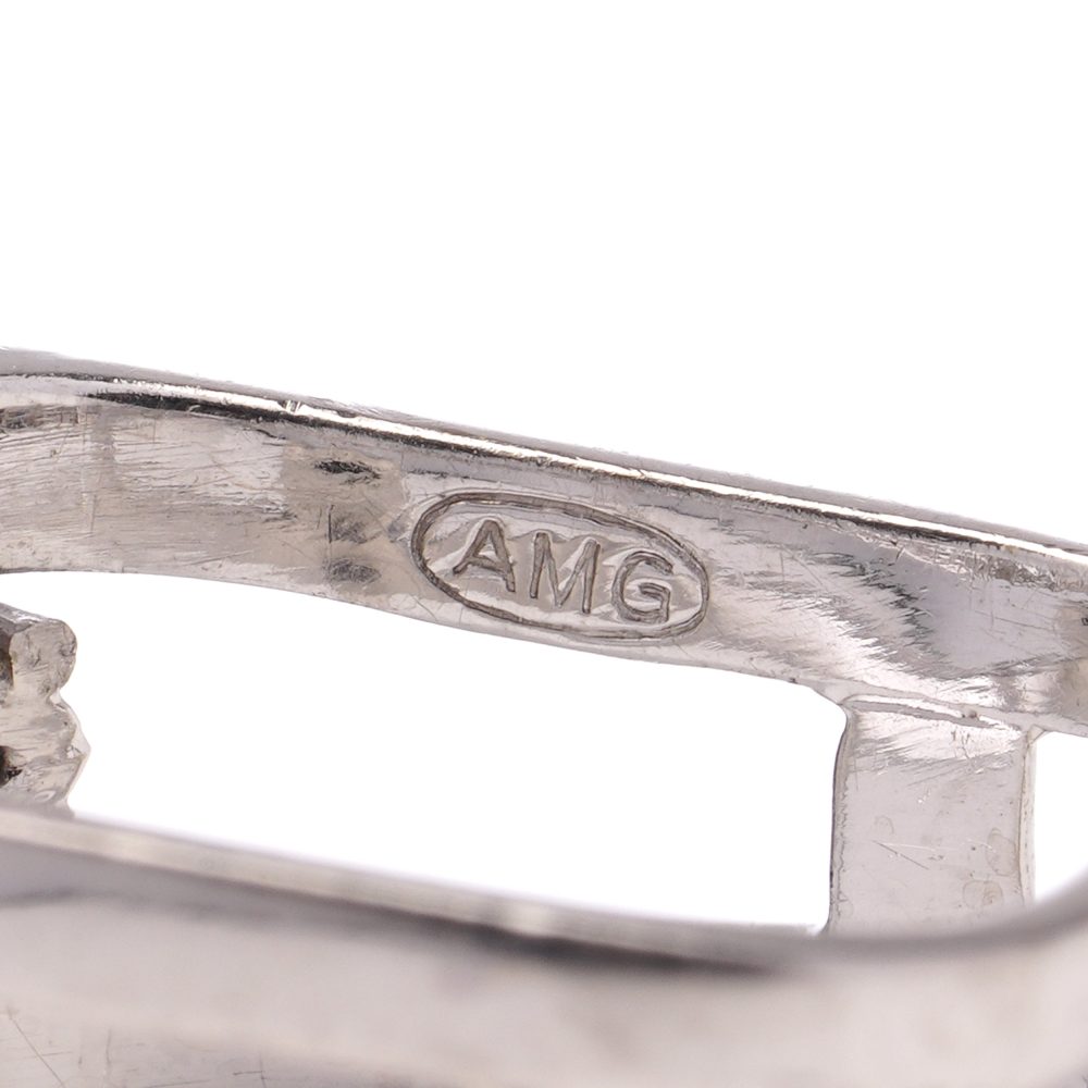 Vintage Onyx and Diamond Ring by Alan Martin Gard