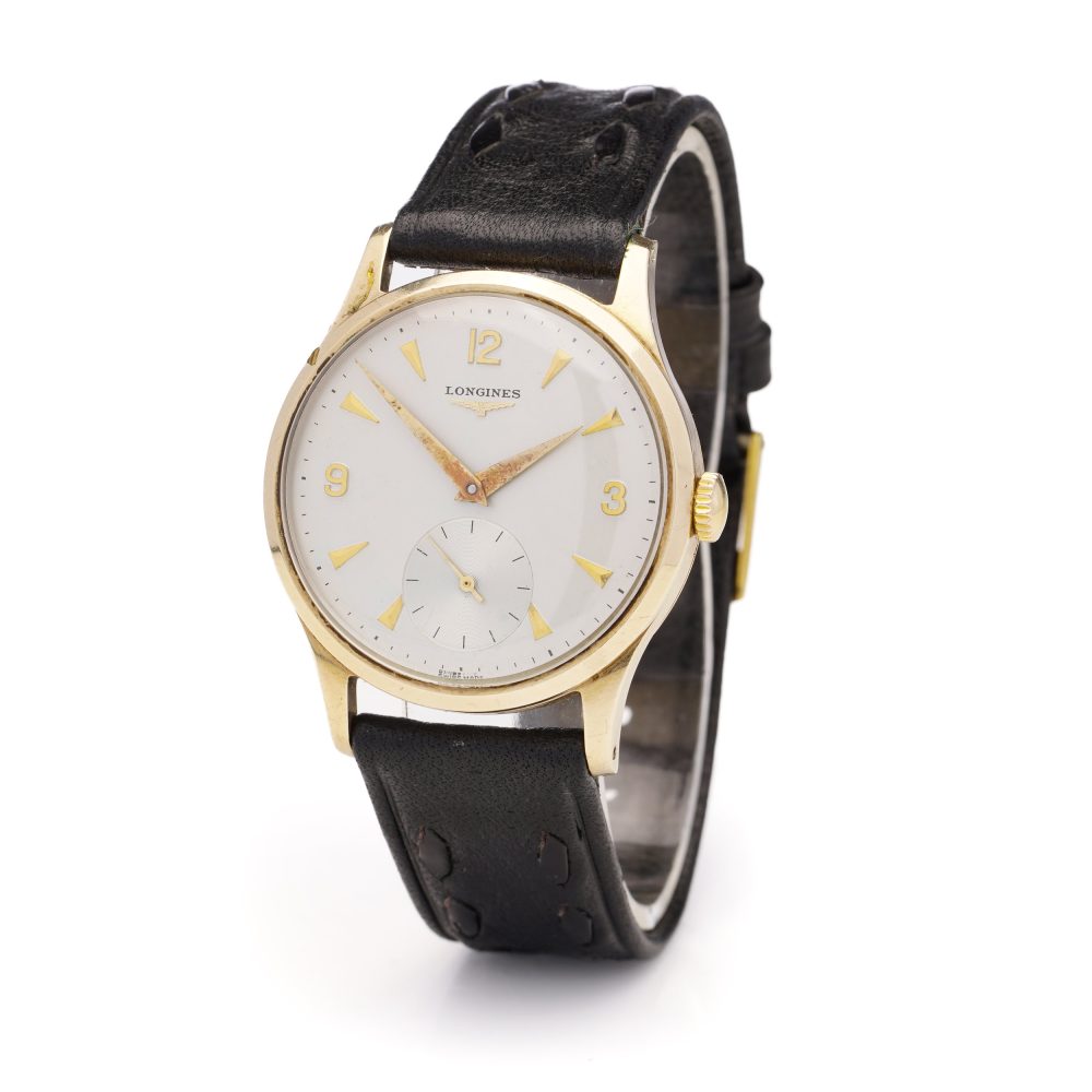 Vintage Longines Gold Manual Winding Watch, Circa 1963