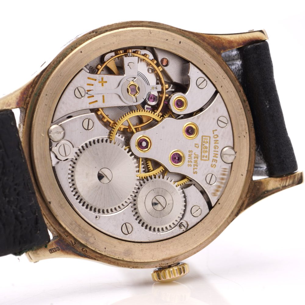 Longines Vintage 9ct Yellow Gold Manual Winding Watch, Circa 1963