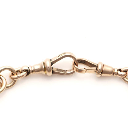 Antique Albert Chain necklace in 9 carat gold