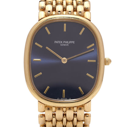 Patek Philippe Ellipse gold watch.
