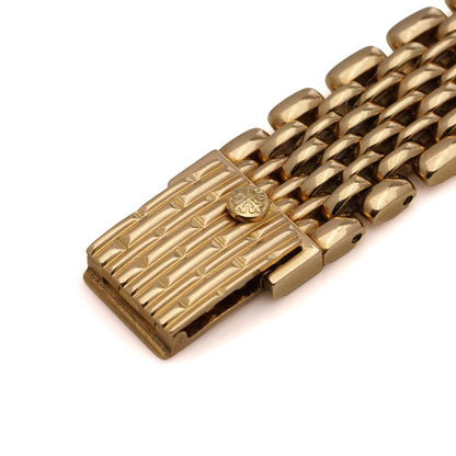 Patek Philippe Ellipse gold watch.