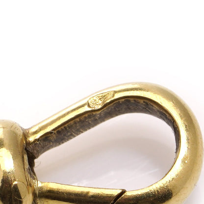 Antique French gold link chain necklace.