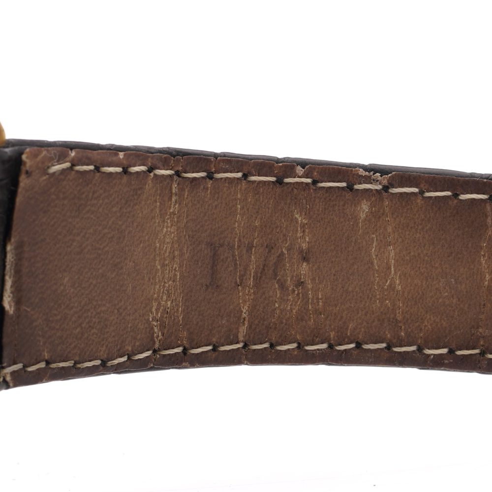 Vintage 1980s IWC International Watch Company 18ct Yellow Gold 2754 Manual Winding Watch