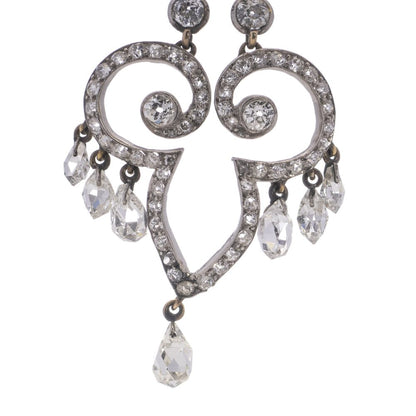 Antique gold bar brooch and pendant set with ruby and diamonds. Circa 1900's.