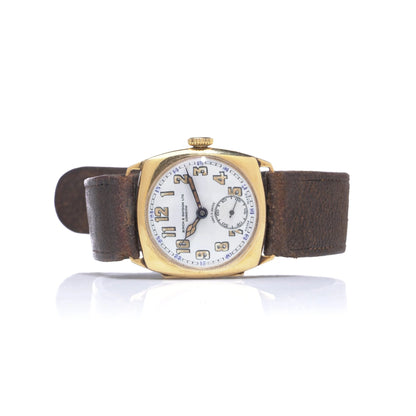 Birch & Gaydon Ltd 18 Carat Gold Manual Wind Wristwatch, 1930