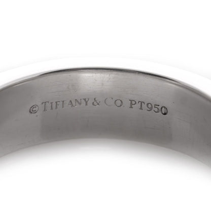 Tiffany & Co. wedding ring set in 950 platinum.