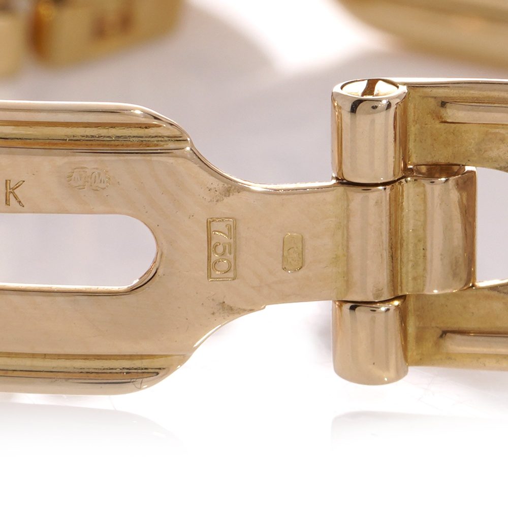 Vintage Ladies Cartier Panthere 18ct Yellow Gold Quartz Watch with Diamond Bezel