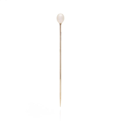 Tiffany & Co 14 Carat Gold Natural Pearl Stick Pin