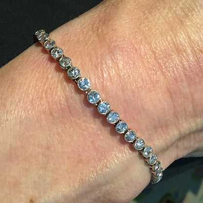 Art Deco Antique 3.50ct Diamond Line Bracelet