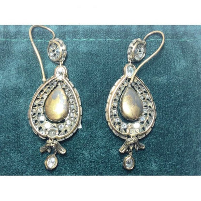 Diamond Drop Earrings