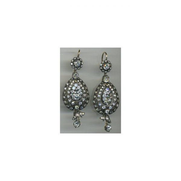 Diamond Drop Earrings