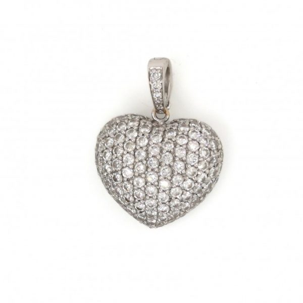 Diamond Gold Heart Pendant