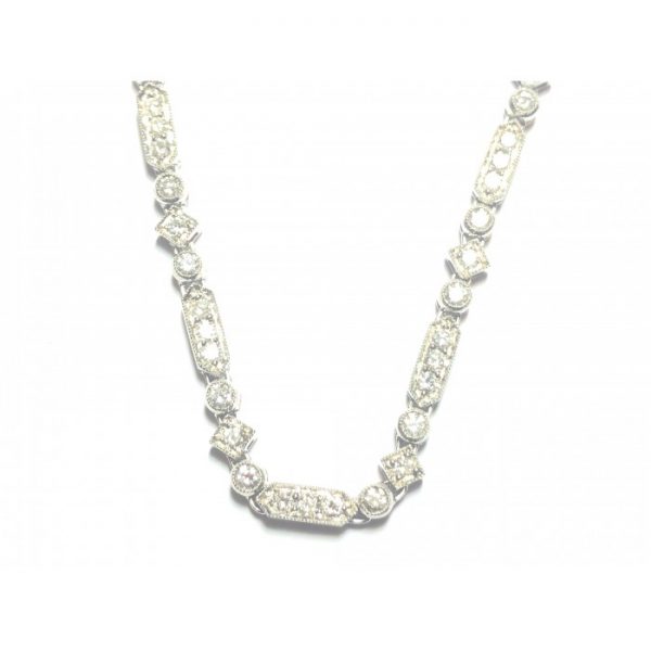 Diamond Platinum Necklace