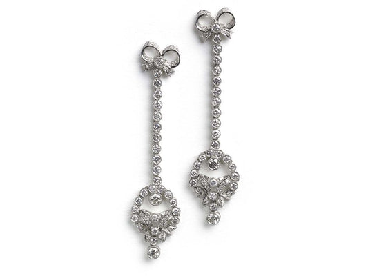 Diamond Drop Earrings