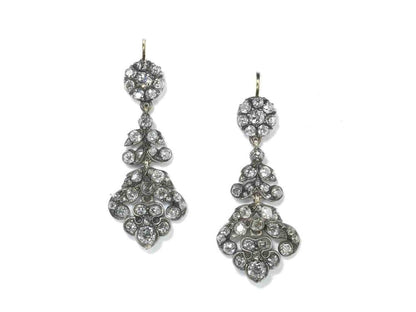 Antique Diamond Earrings